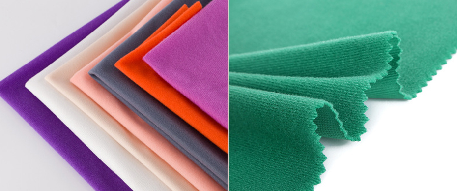 國產(chǎn)起毛布細節(jié)